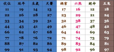 生氣天醫延年車牌|易經數字DNA解析